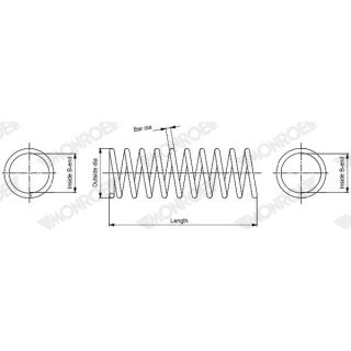 Spyruoklė MONROE SP4811
