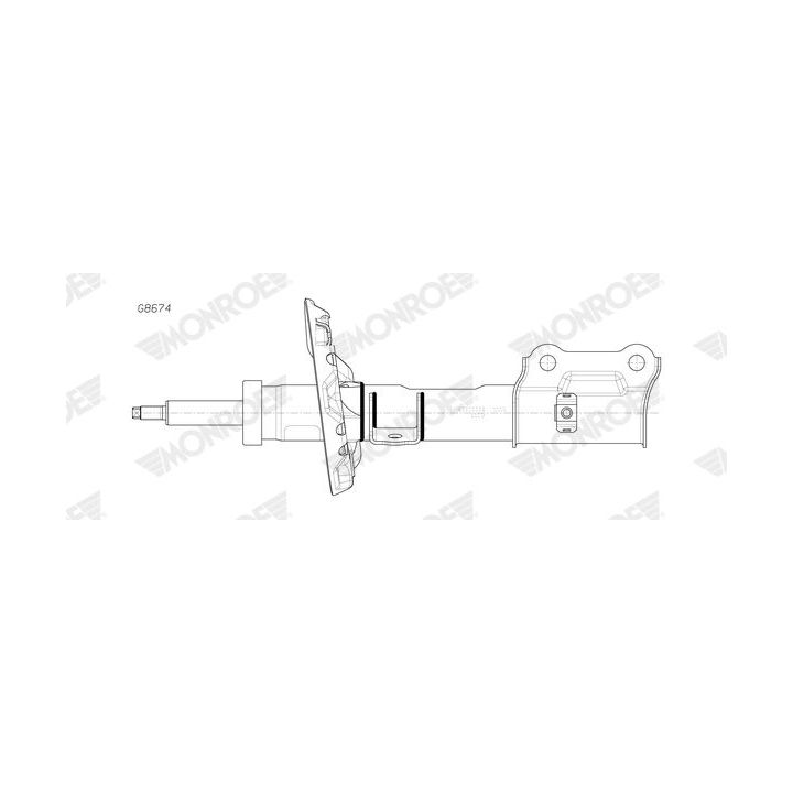 Amortizatorius MONROE G8674