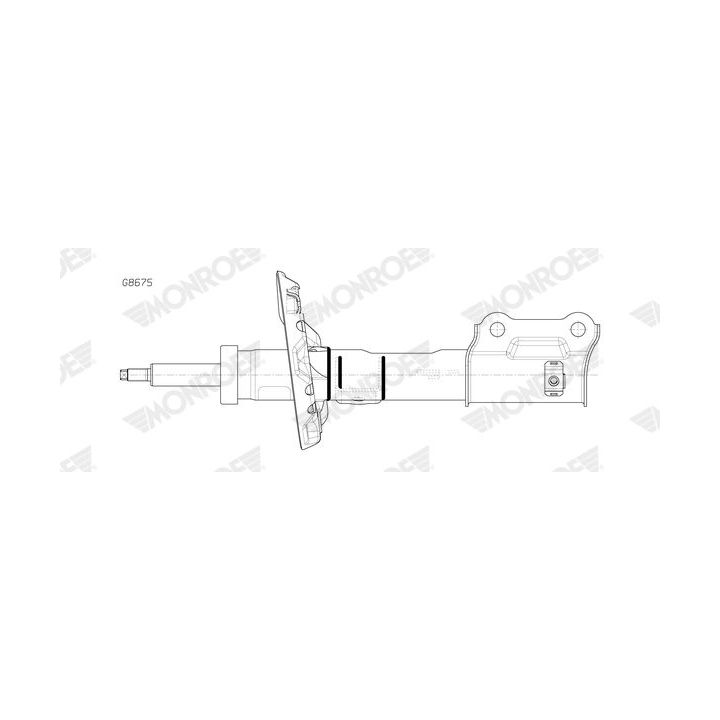 Amortizatorius MONROE G8675