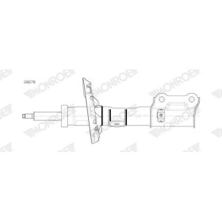 Amortizatorius MONROE G8678