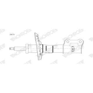 Amortizatorius MONROE G8679