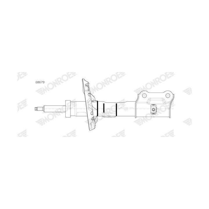 Amortizatorius MONROE G8679
