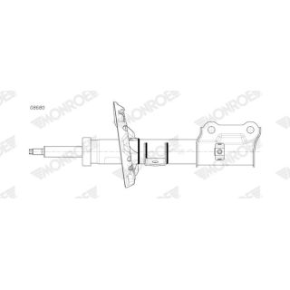 Amortizatorius MONROE G8680