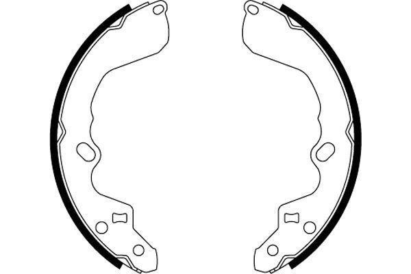 Stabdžių trinkelių komplektas TEXTAR 91067300