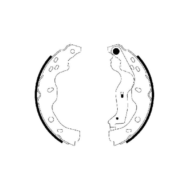 Stabdžių trinkelių komplektas TEXTAR 91067500