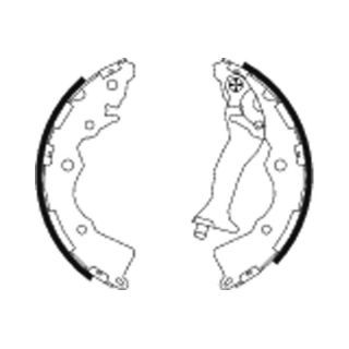 Stabdžių trinkelių komplektas TEXTAR 91068900