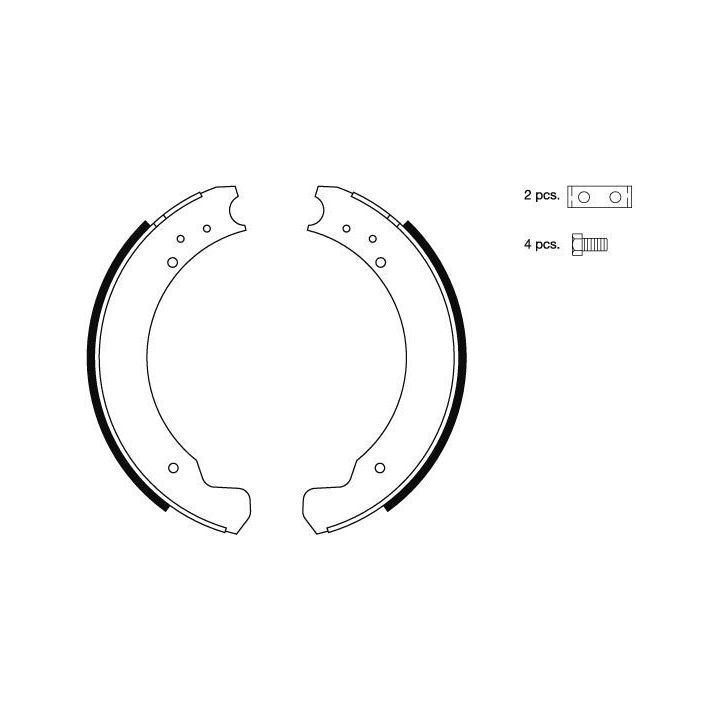 Stabdžių trinkelių komplektas TEXTAR 91069900