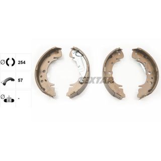 Stabdžių trinkelių komplektas TEXTAR 91070400