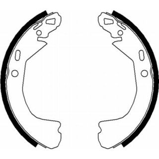 Stabdžių trinkelių komplektas TEXTAR 91075100