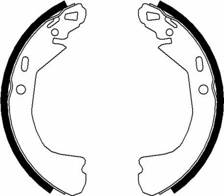 Stabdžių trinkelių komplektas TEXTAR 91075100