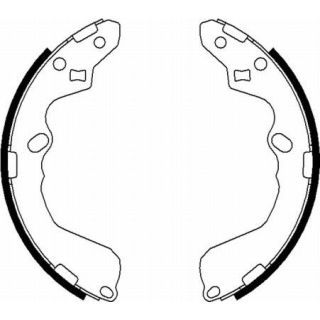 Stabdžių trinkelių komplektas TEXTAR 91075500