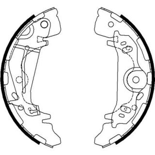 Stabdžių trinkelių komplektas TEXTAR 91075800