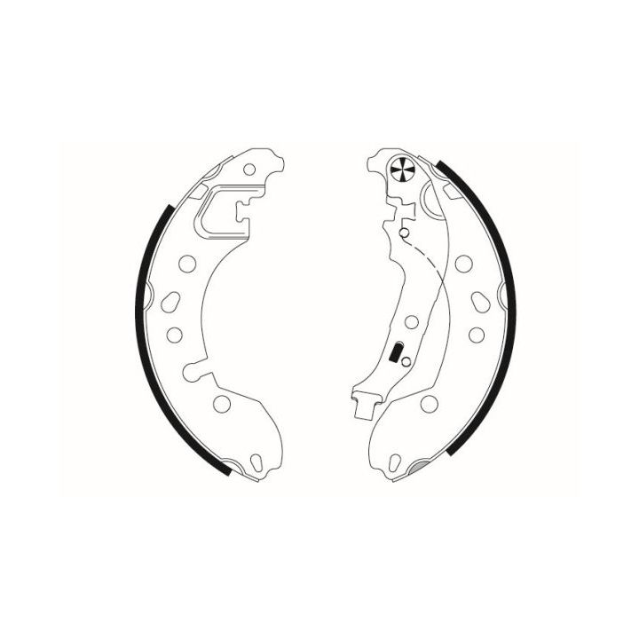 Stabdžių trinkelių komplektas TEXTAR 91080700