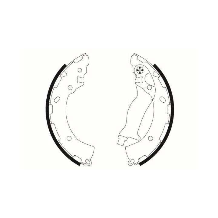 Stabdžių trinkelių komplektas TEXTAR 91080800