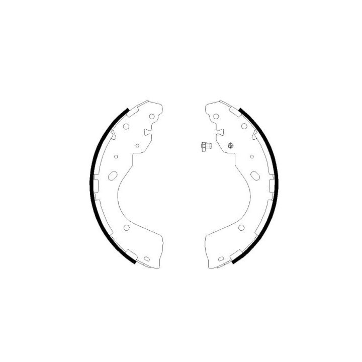 Stabdžių trinkelių komplektas TEXTAR 91081800