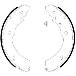 Stabdžių trinkelių komplektas TEXTAR 91084800