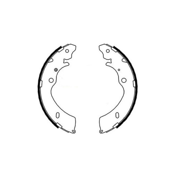 Stabdžių trinkelių komplektas TEXTAR 91086600