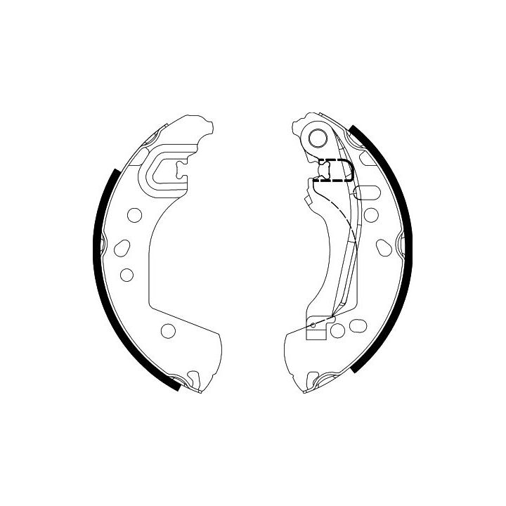 Stabdžių trinkelių komplektas TEXTAR 91088300