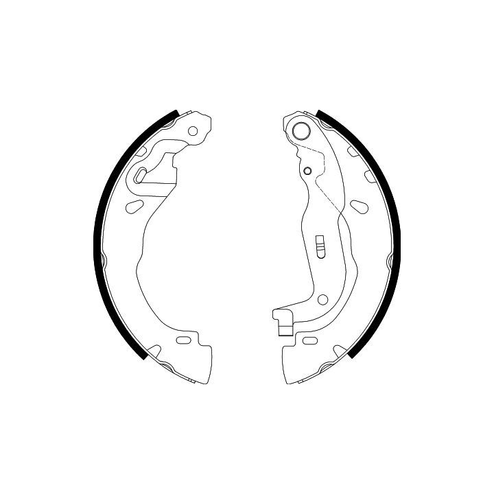 Stabdžių trinkelių komplektas TEXTAR 91088500