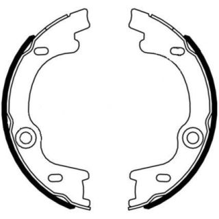 Stabdžių trinkelių komplektas, stovėjimo stabdis TEXTAR 91076400