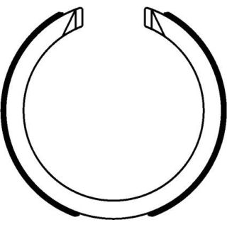 Stabdžių trinkelių komplektas, stovėjimo stabdis TEXTAR 91077600