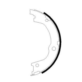 Stabdžių trinkelių komplektas, stovėjimo stabdis TEXTAR 91079600