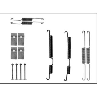 Priedų komplektas, stabdžių trinkelės TEXTAR 97040100