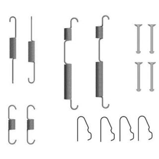 Priedų komplektas, stabdžių trinkelės TEXTAR 97049500