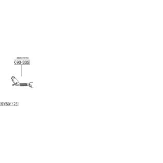 Išmetimo sistema BOSAL SYS31123