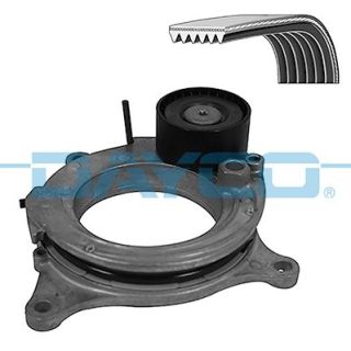 V formos rumbuotas diržas, komplektas DAYCO KPV1280