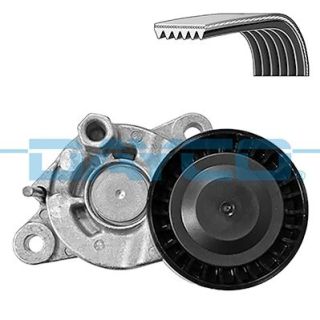 V formos rumbuotas diržas, komplektas DAYCO KPV1494