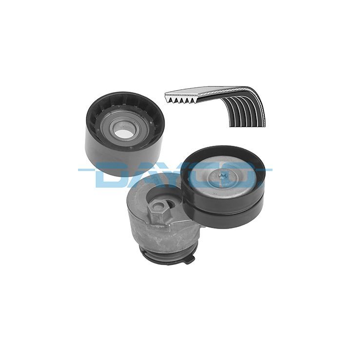 V formos rumbuotas diržas, komplektas DAYCO KPV959