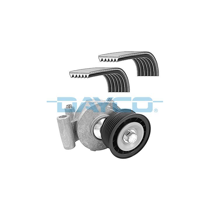 V formos rumbuotas diržas, komplektas DAYCO KPV964