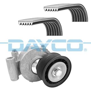 V formos rumbuotas diržas, komplektas DAYCO KPV969