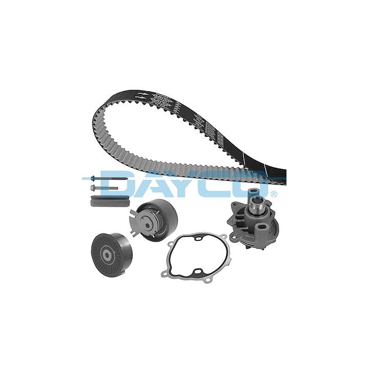 Vandens siurblio ir paskirstymo diržo komplektas DAYCO KTBWP5710