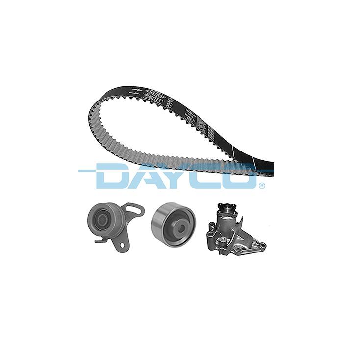 Vandens siurblio ir paskirstymo diržo komplektas DAYCO KTBWP6000