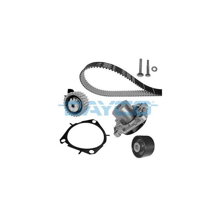 Vandens siurblio ir paskirstymo diržo komplektas DAYCO KTBWP7610