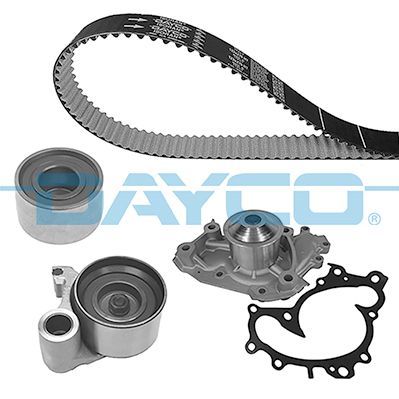 Vandens siurblio ir paskirstymo diržo komplektas DAYCO KTBWP8330