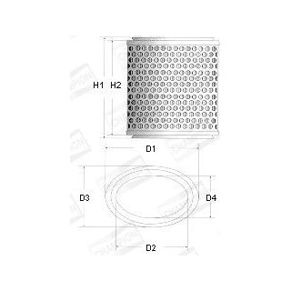 Oro filtras CHAMPION W226/606