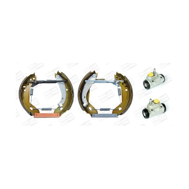 Stabdžių trinkelių komplektas CHAMPION 381392CH