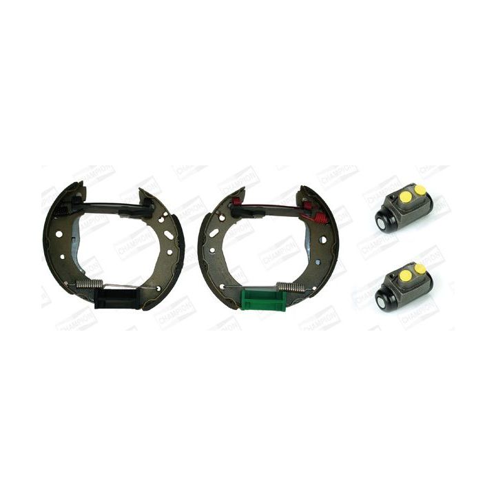 Stabdžių trinkelių komplektas CHAMPION 381395CH