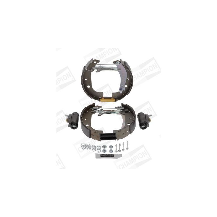 Stabdžių trinkelių komplektas CHAMPION 381397CH