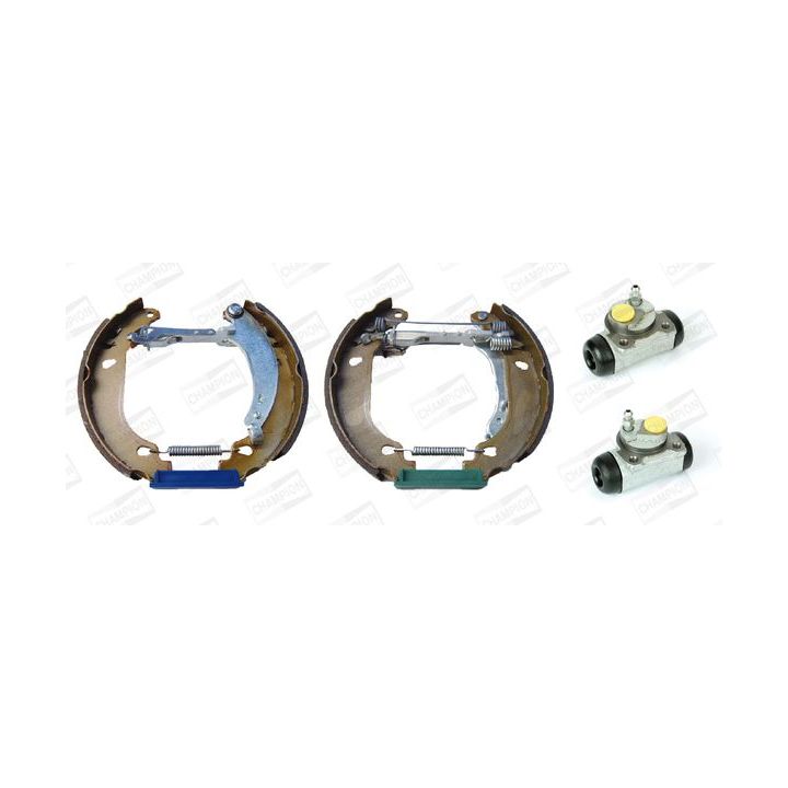 Stabdžių trinkelių komplektas CHAMPION 381404CH