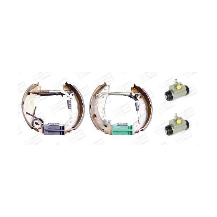 Stabdžių trinkelių komplektas CHAMPION 381418CH