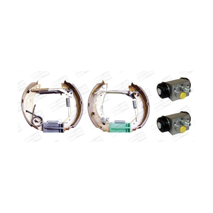 Stabdžių trinkelių komplektas CHAMPION 381419CH