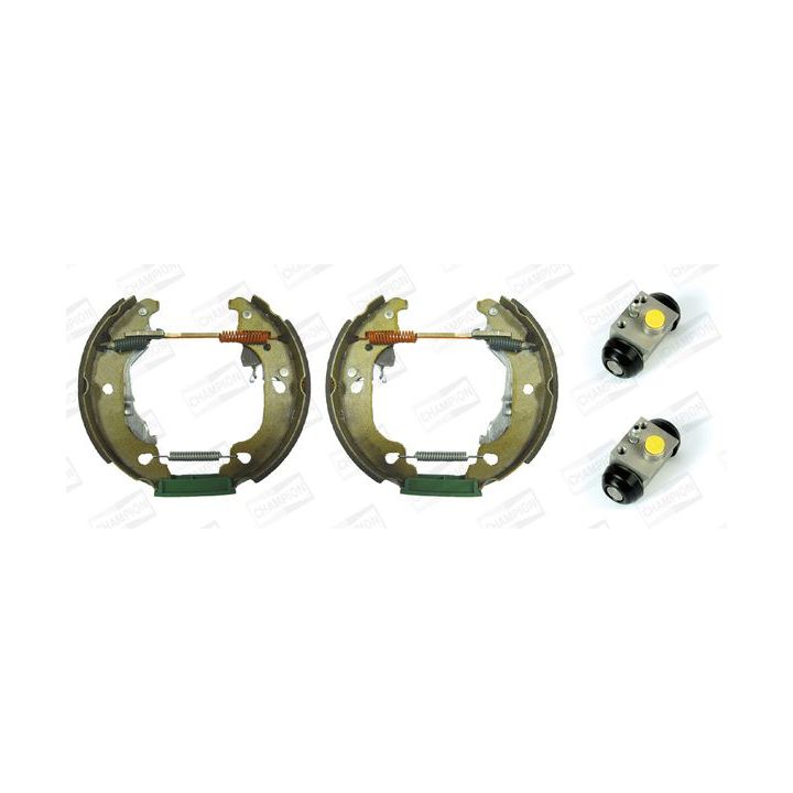 Stabdžių trinkelių komplektas CHAMPION 381430CH