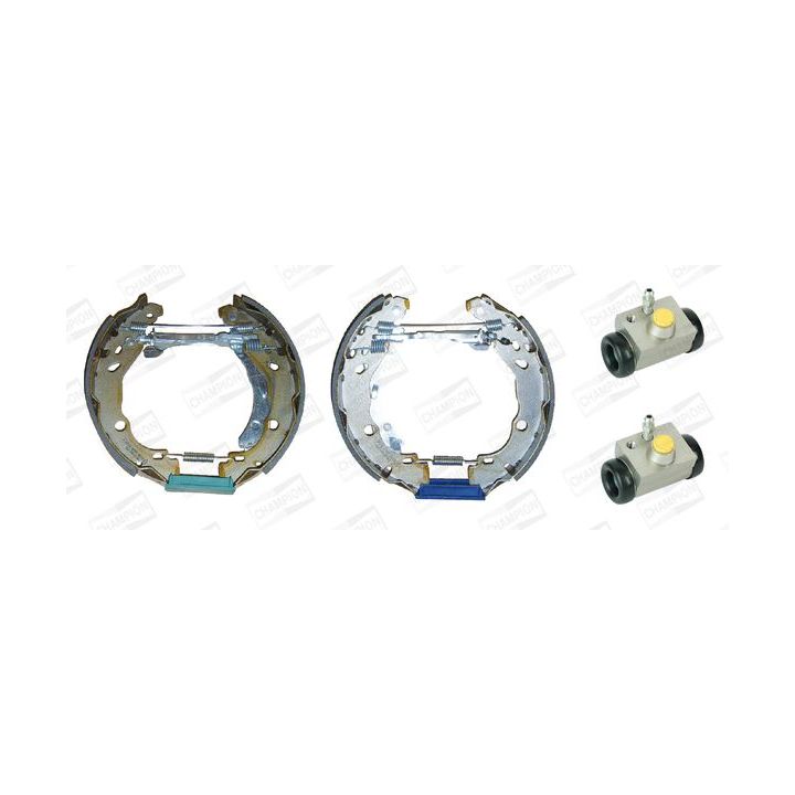 Stabdžių trinkelių komplektas CHAMPION 381433CH