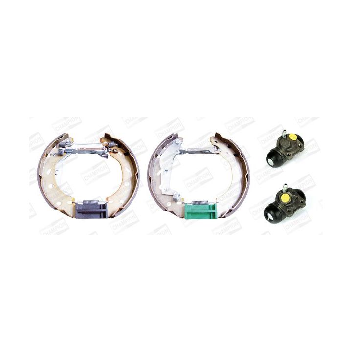 Stabdžių trinkelių komplektas CHAMPION 381442CH