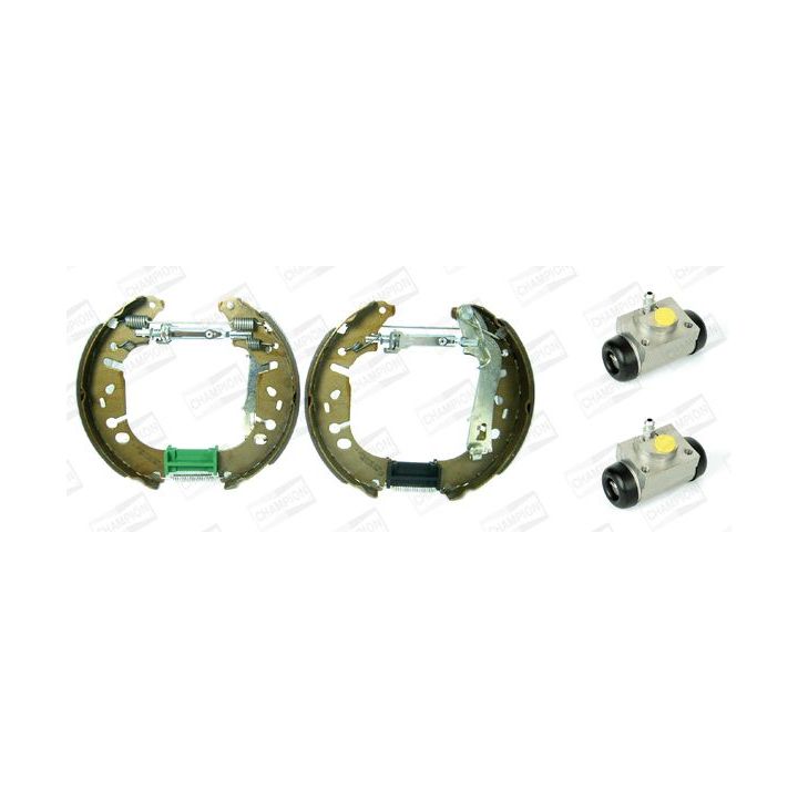 Stabdžių trinkelių komplektas CHAMPION 381504CH