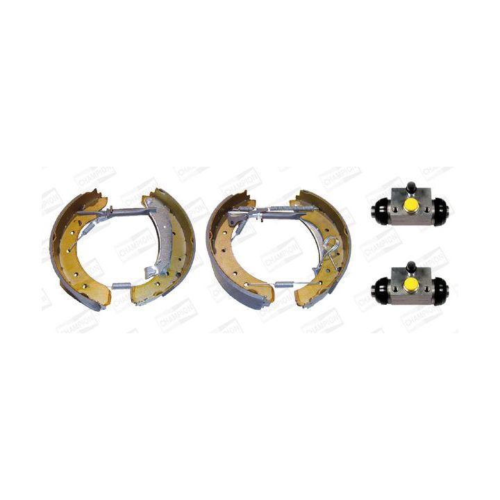 Stabdžių trinkelių komplektas CHAMPION 381506CH